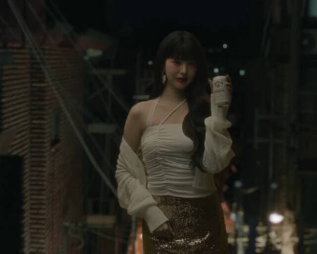 그룹 아이브 멤버 장원영 / 짐빔 하이볼 광고