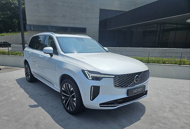 볼보 신형 XC90 외관. 서재근 기자