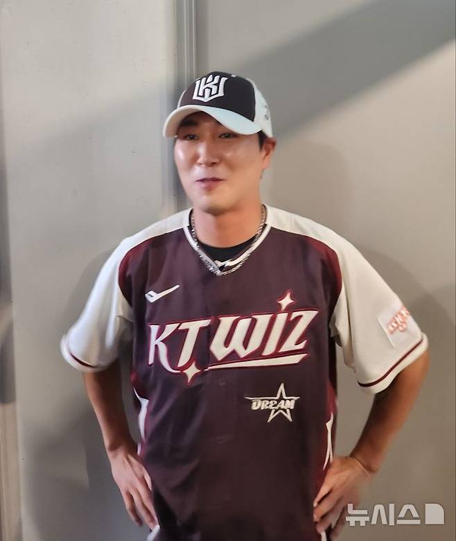 [대전=뉴시스] 박윤서 기자 = 드림 올스타 투수 우규민(KT 위즈). 2025.07.12.