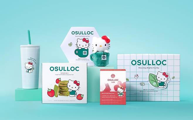 오설록, 헬로키티 협업 에디션 출시 [아모레퍼시픽 제공. 재판매 및 DB 금지]