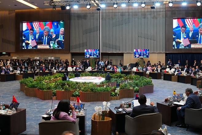 말레이시아서 열린 ARF 외교장관회의 모습 [외교부 제공. 재판매 및 DB 금지]