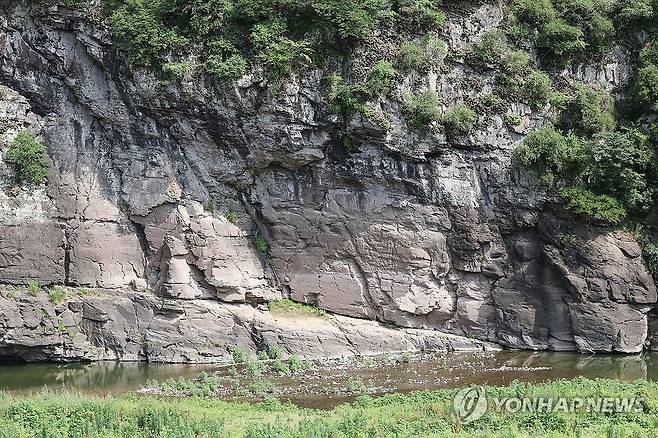 세계유산 등재된 반구대 암각화 [연합뉴스 자료사진]