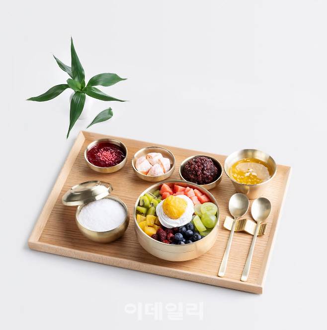 라한호텔, 전주의 맛과 색 담은 ‘전주 비빔빙수’ (사진=라한호텔)