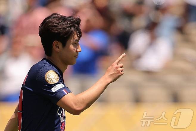 파리생제르맹의 이강인 ⓒ 로이터=뉴스1