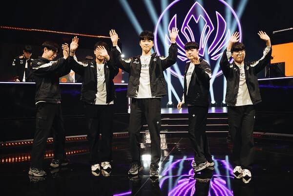 젠지 선수단. ⓒRiot games