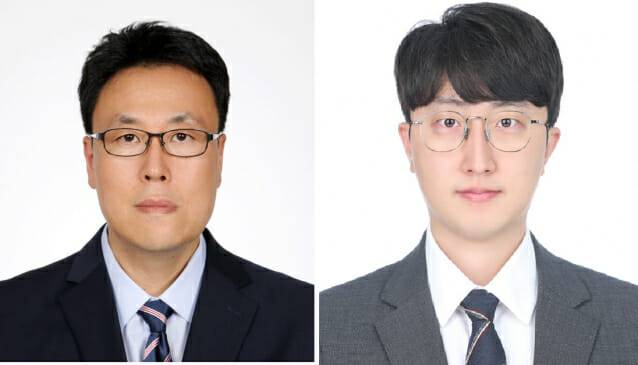 KIST 유성종 책임연구원(왼쪽)과 이응준 박사후연구원.