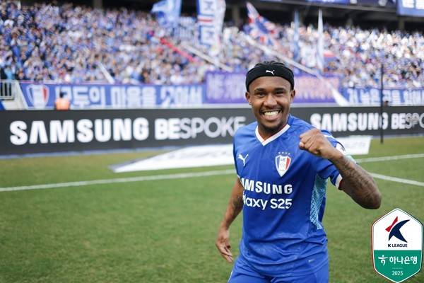 파울리뇨(수원삼성). 한국프로축구연맹 제공