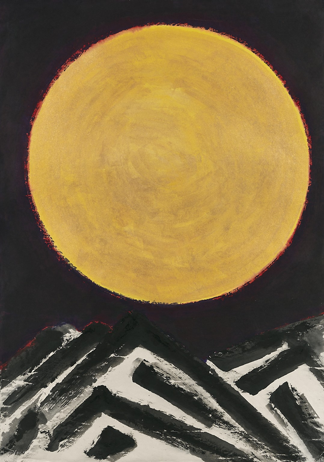 카타르 왕실의 마음을 사로잡은 류재춘 작가의 작품. 류 작가의 대표작들은 오는 10월 카타라 문화마을 국립미술관 1·2관에 전시될 예정이다. 류재춘 작가 제공