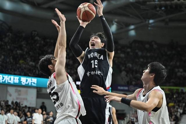 태극마크만 있으면 더 강해지는 김종규, 그가 돌아왔다. 사진=대한민국농구협회 제공