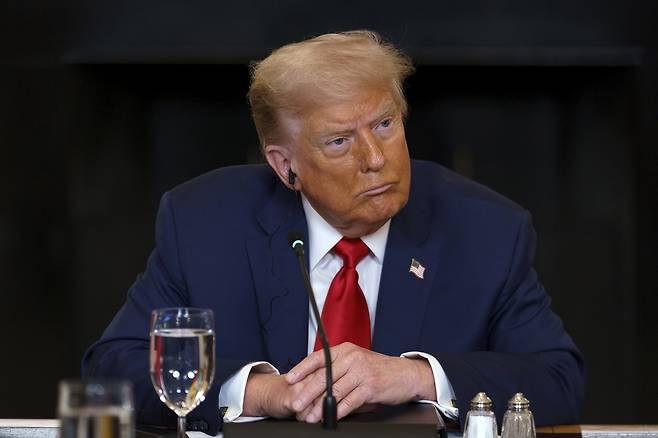 도널드 트럼프 미국 대통령. [EPA]