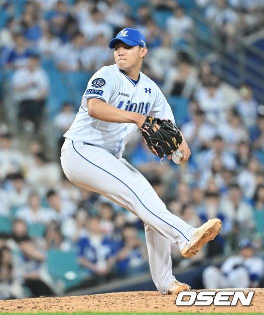 삼성 라이온즈 배찬승. /OSEN DB