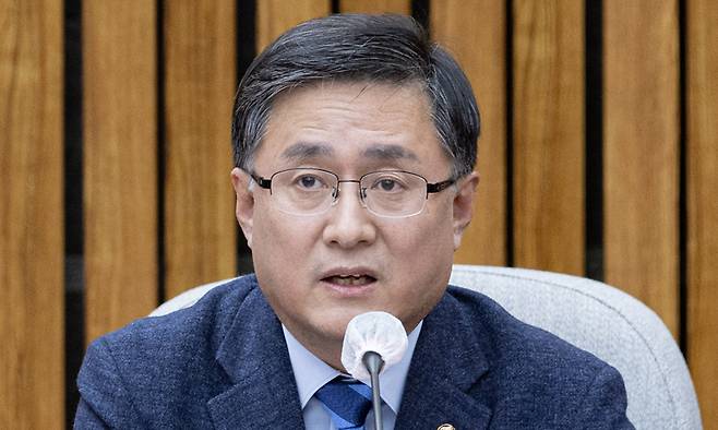 김성환&nbsp;환경부 장관 후보자.&nbsp;뉴스1