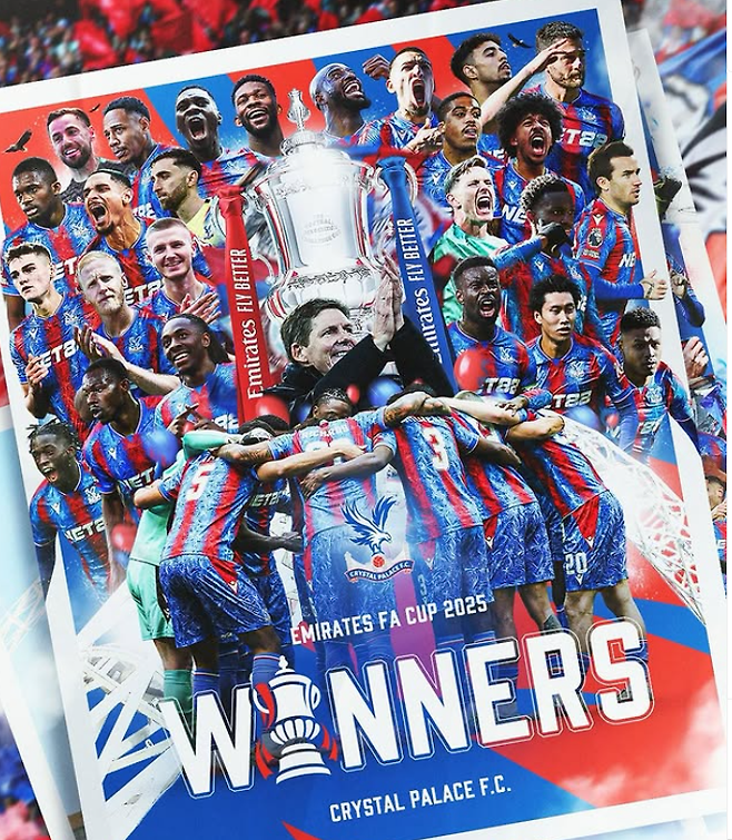크리스탈 팰리스는 2024~2025시즌 FA컵 우승으로 2025~2026시즌 UEL 출전권을 획득했다. 그러나 UEFA는 크리스탈 팰리스가 다중 구단 소유 기준을 위반했다고 판단해 이들의 출전권을 박탈한 뒤, UECL에 출전하도록 조처했다. 사진출처│크리스탈 팰리스 인스타그램