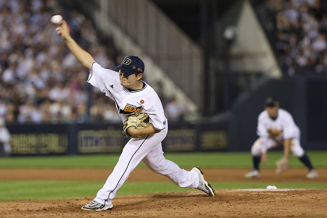 두산 김택연. 두산 베어스 제공