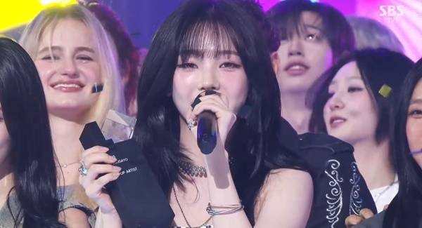 인기가요 에스파 1위 / 사진=SBS 캡처