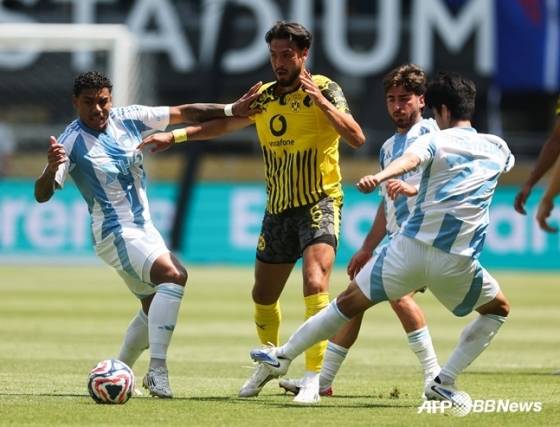 울산-도르트문트 경기 장면. /AFPBBNews=뉴스1