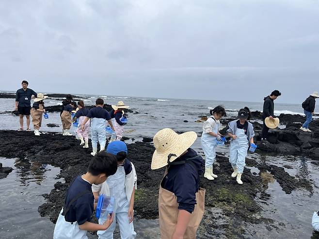 태흥 바당의 날 행사 [태흥초 제공. 재판매 및 DB 금지]
