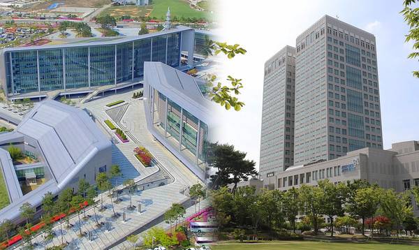 충남도청(왼쪽) 대전시청(오른쪽) [각 시도청 제공]