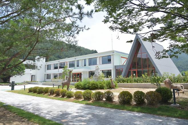 봉화군 석포면 분천리 일원에 조성된 지역특화형 친환경 숙박시설 전경. <봉화군 제공>