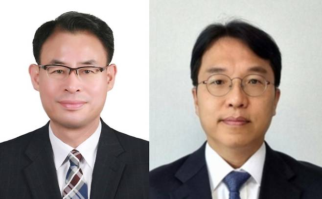 강희업 국토교통부 2차관(왼쪽), 강주엽 행복중심복합도시건설청장.(국토교통부 제공)