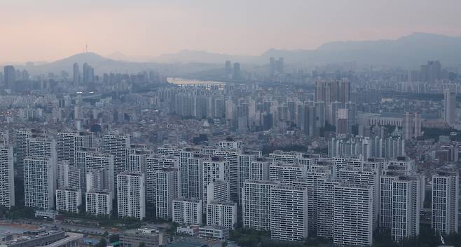 서울 강남구, 송파구 등 서울시내 아파트 단지 전경. /연합뉴스