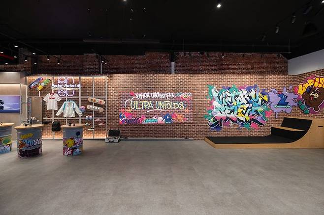 삼성전자가 미국 뉴욕에서 운영하는갤럭시 익스피리언스 스페이스 공간 사진ⓒ삼성전자