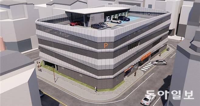 다산진건지구 9공영주차장 조감도. [남양주시 제공