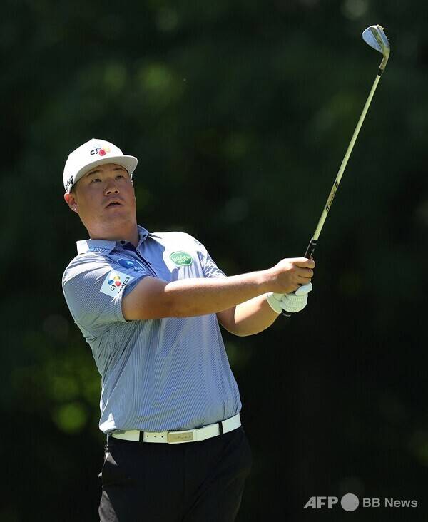 2025년 미국프로골프(PGA) 투어 '디오픈 전초전' 제네시스 스코티시 오픈에 출전한 임성재 프로. 사진제공=ⓒAFPBBNews = News1