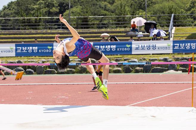 2025 교보생명컵 꿈나무 체육대회가 지난 12일 충청남도 서천군에서 육상 종목을 시작으로 한 달간 열전에 돌입했다. [교보생명]