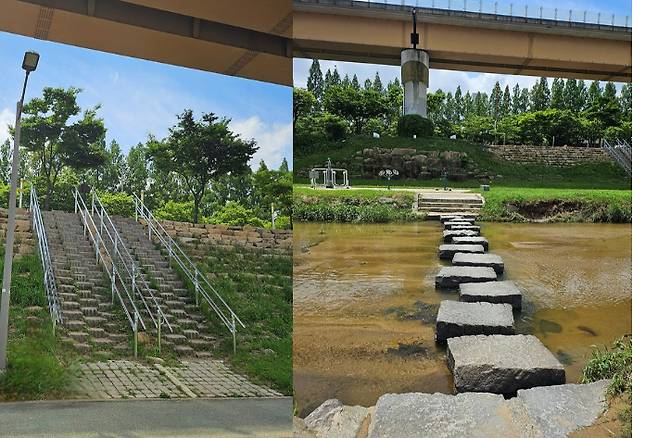 경남 김해 해반천. 허수정 김해시의원 제공