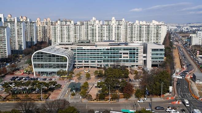 오산시청 전경