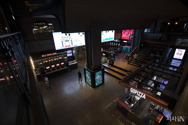 서울 영등포 타임스퀘어 CGV. ⓒ시사IN 이명익
