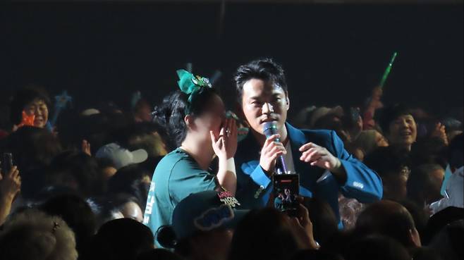 김용빈·손빈아·천록담·춘길·최재명·남승민·추혁진 '미스터트롯3' TOP7 대전 공연 '뜨거운 열기'