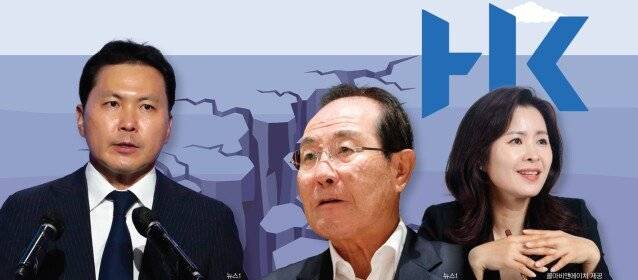 남매인 윤상현 콜마홀딩스 부회장(왼쪽)과 윤여원 콜마비앤에이치 대표(오른쪽) 간 갈등으로 시작된 경영권 분쟁은 아버지인 윤동한 한국콜마 회장의 참전으로 장기전 양상을 띠고 있다.&nbsp;GETTYIMAGES