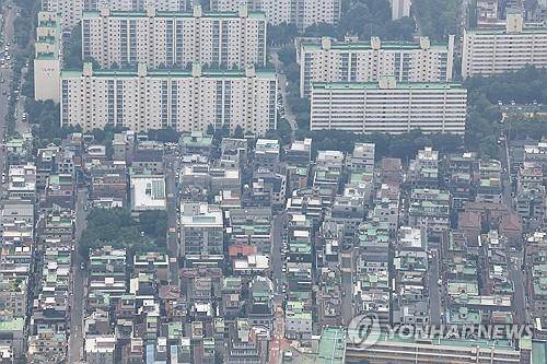 서울시내 아파트와 빌라 단지 모습 [연합뉴스 자료사진]