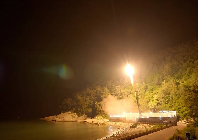 발사 장면.(사진=우나스텔라)