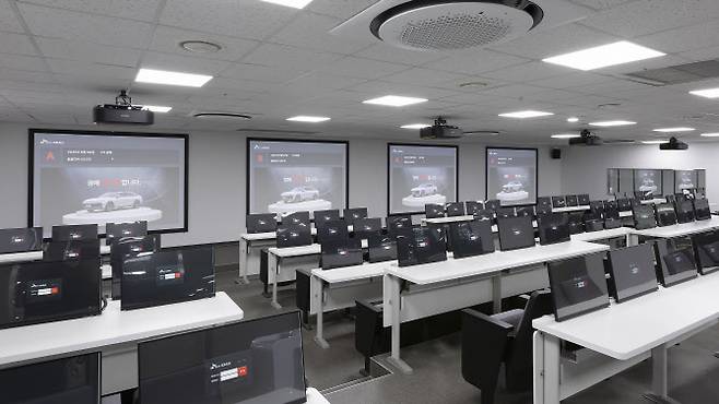 SK렌터카 오토옥션 경매회장 전경 (사진=SK렌터카)