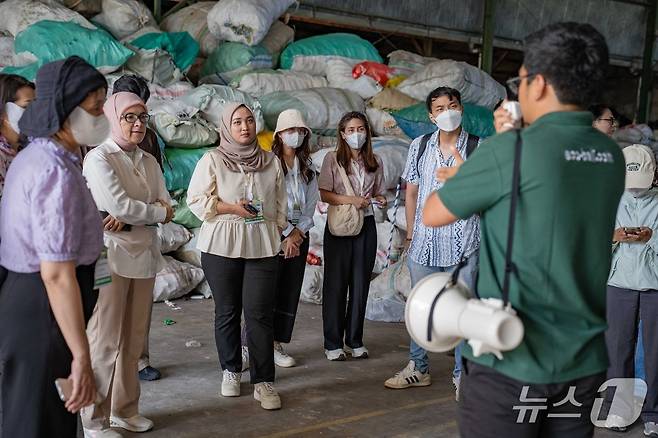 지난달 9일부터 13일까지 인도네시아 발리에서 진행된 한국환경공단의 '아세안 폐기물 관리 역량 강화 지식 공유 현지 연수' 현장.(한국환경공단 제공, 재판매 및 DB 금지)