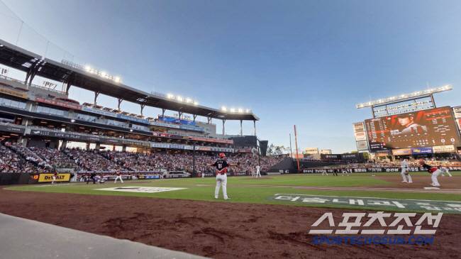 9일 대전 한화생명 볼파크에서 열린 한화와 KIA의 경기. 만원 관중 찾은 대전 볼파크. 대전=송정헌 기자songs@sportschosun.com/2025.07.09/
