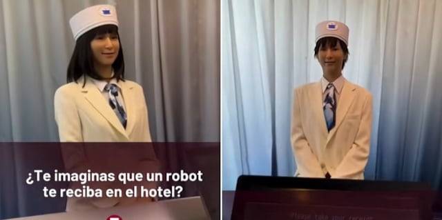 일본 헨나호텔의 로봇 직원들./틱톡