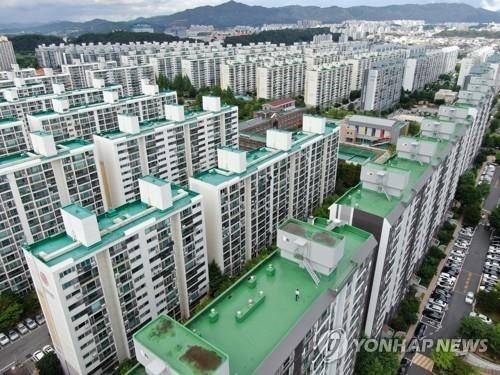 대전시 서구 아파트 단지 모습. [연합뉴스]