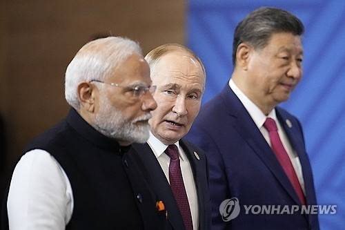 우크라이나전 발발 이후 인도와 중국은 러시아산 원유와 가스 수입을 늘려왔다. EPA 연합뉴스 자료사진