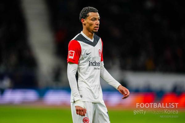 위고 에키티케(아인트라흐트프랑크푸르트). 게티이미지코리아