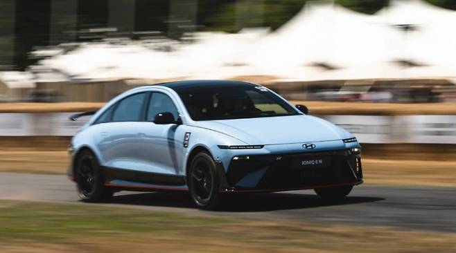 현대 아이오닉 6 N 사진=굿우드 FOS
