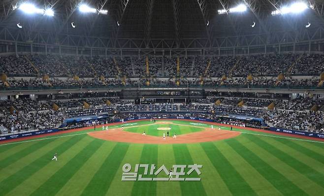 키움의 홈구장인 서울 고척스카이돔 전경. IS 포토