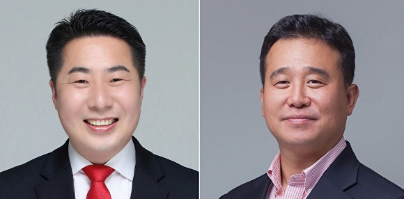 김종필·김성대 위원장(왼쪽부터). [사진=충북도의회]