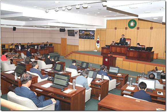 정읍시의회 본회의장  [사진=정읍시의회 ]