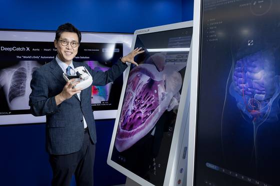 AI 디지털 트윈 기술 기반 의료소프트웨어를 개발하는 메디컬아이피 박상준 대표가 지난 16일 서울 종로에 위치한 사무실에서 중앙일보와 인터뷰했다. 전민규 기자