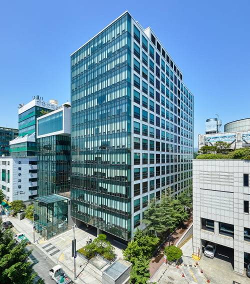 경기 성남시 분당구 수내동 도담빌딩 전경. 마스턴투자운용 제공