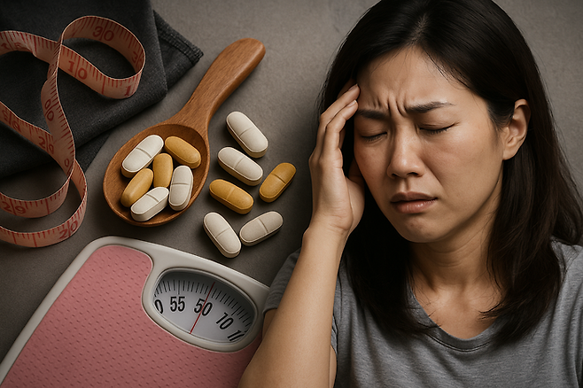 마약류 식욕억제제 복용과 관련된 이미지. 사진=챗GPT